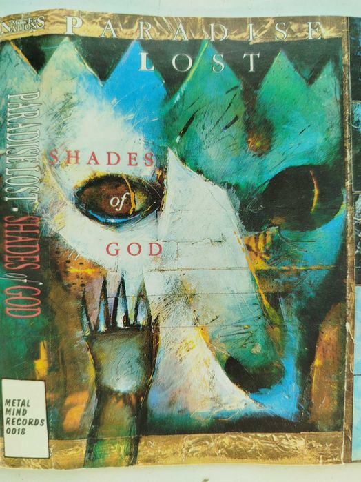 Paradise Lost Shades of God kaseta MMP death metal doom metal