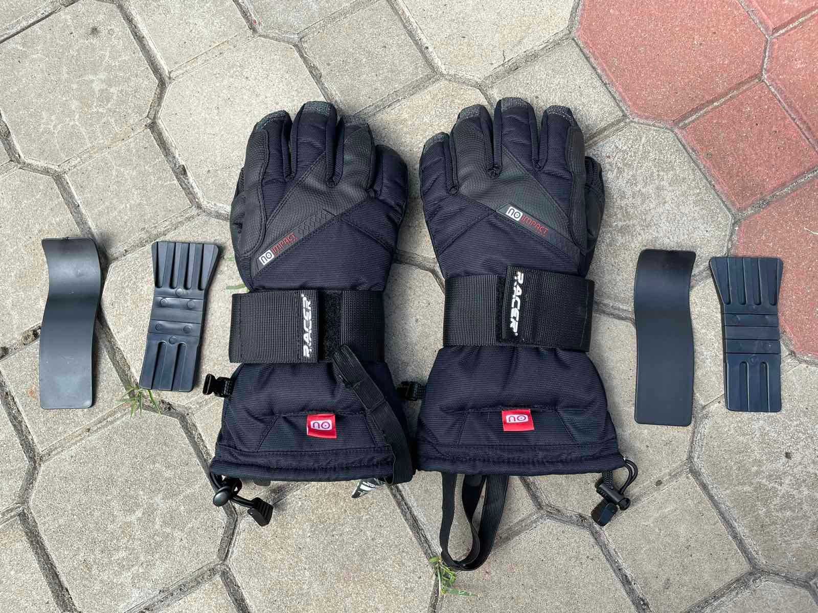 Перчатки для сноуборда лыж Racer LOW No IMPACT S с защита для запястья