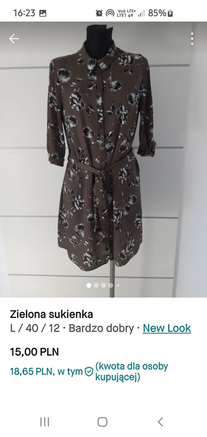 Sukienka letnia  .