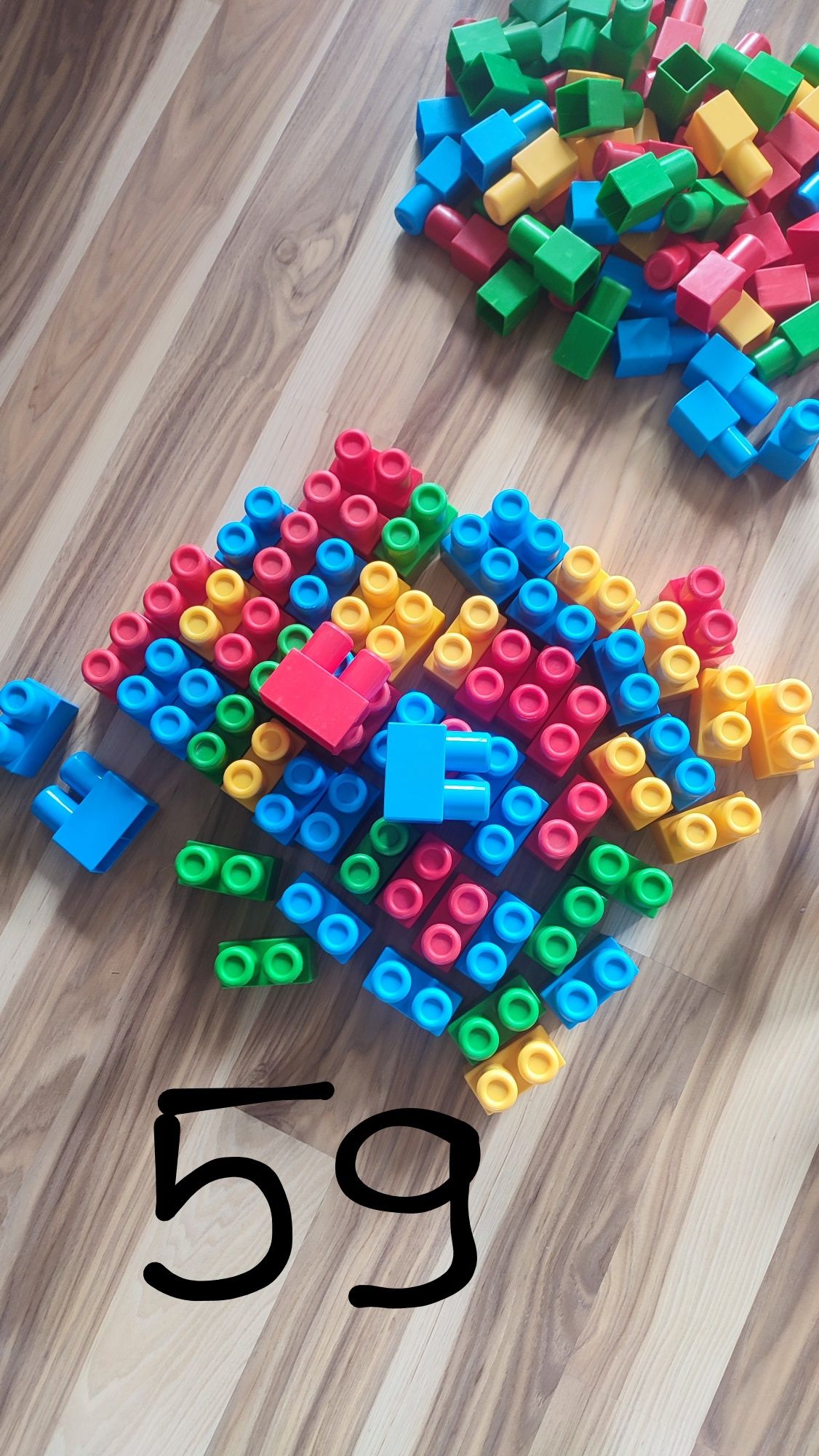 Klocki Wader duże 340 elementów