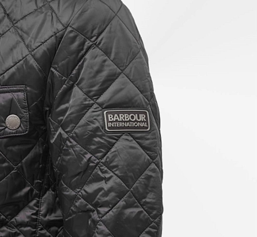 Детская курточна на осень бомбер Barbour International на мальчика 8-9