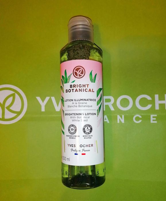 Лосьон Тоник для сияния и выравнивания Bright Botanical Yves Ив Роше
