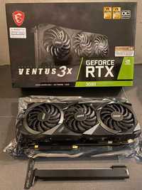 Видеокарта MSI GeForce RTX 3080 VENTUS 3X PLUS 10G OC LHR