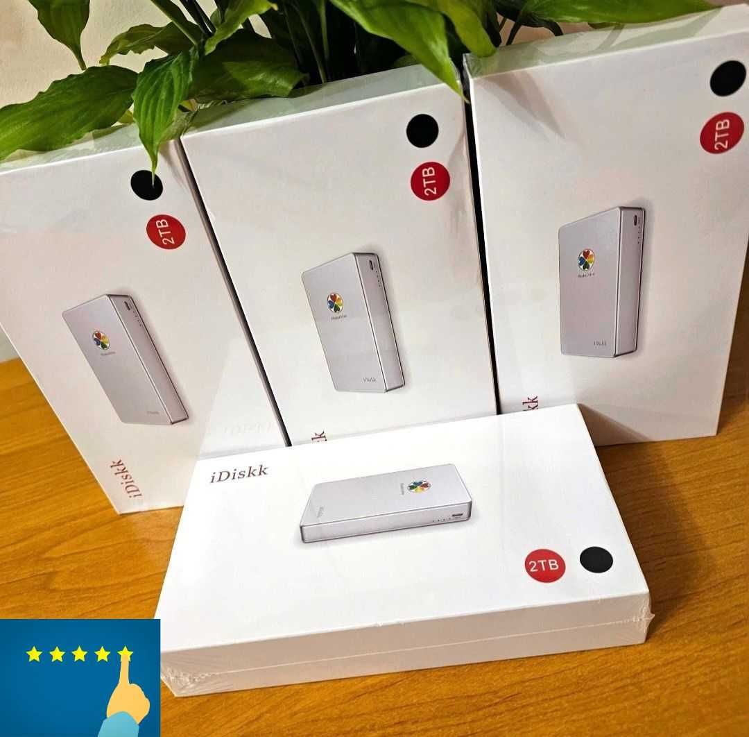 iDiskk USB HDD 2TB Apple iPhone iPad Macbook Android Windows Type-C