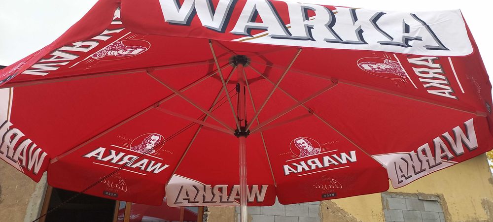 Okazja Aluminiowy  Stelaż Parasol Ogrodowy Piwny Słoneczny Barowy 4m