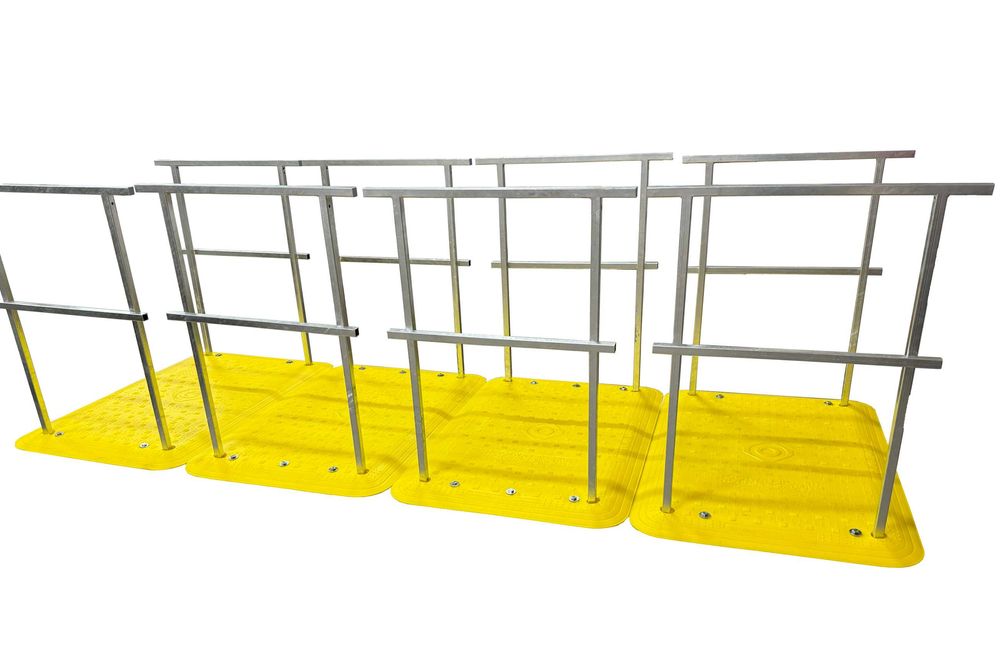 Składana kładka budowlana/most dla pieszych U-28 LIGO PROFI TRAP