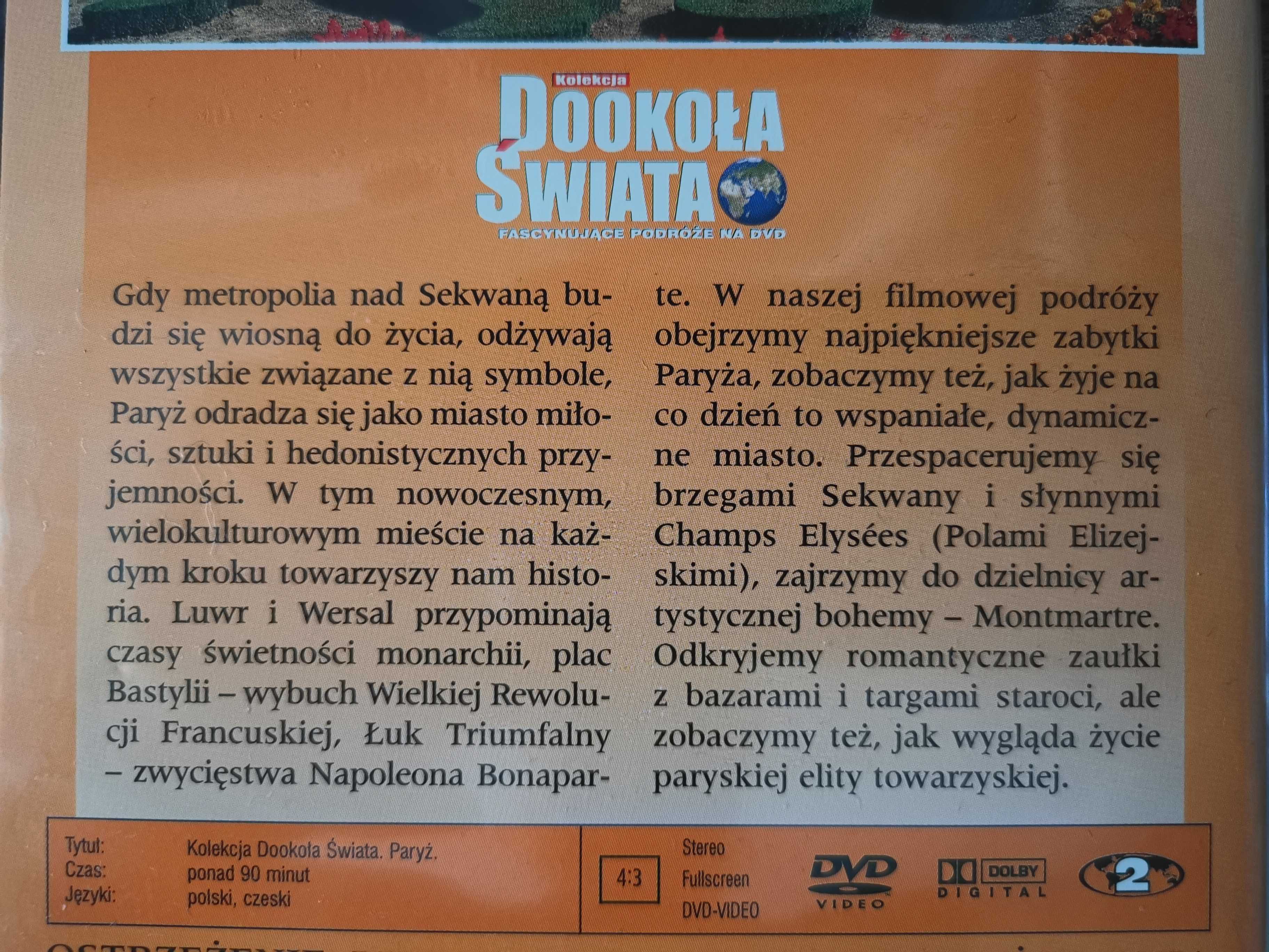 Płyta dvd Fascynujące podróże "Paryż"