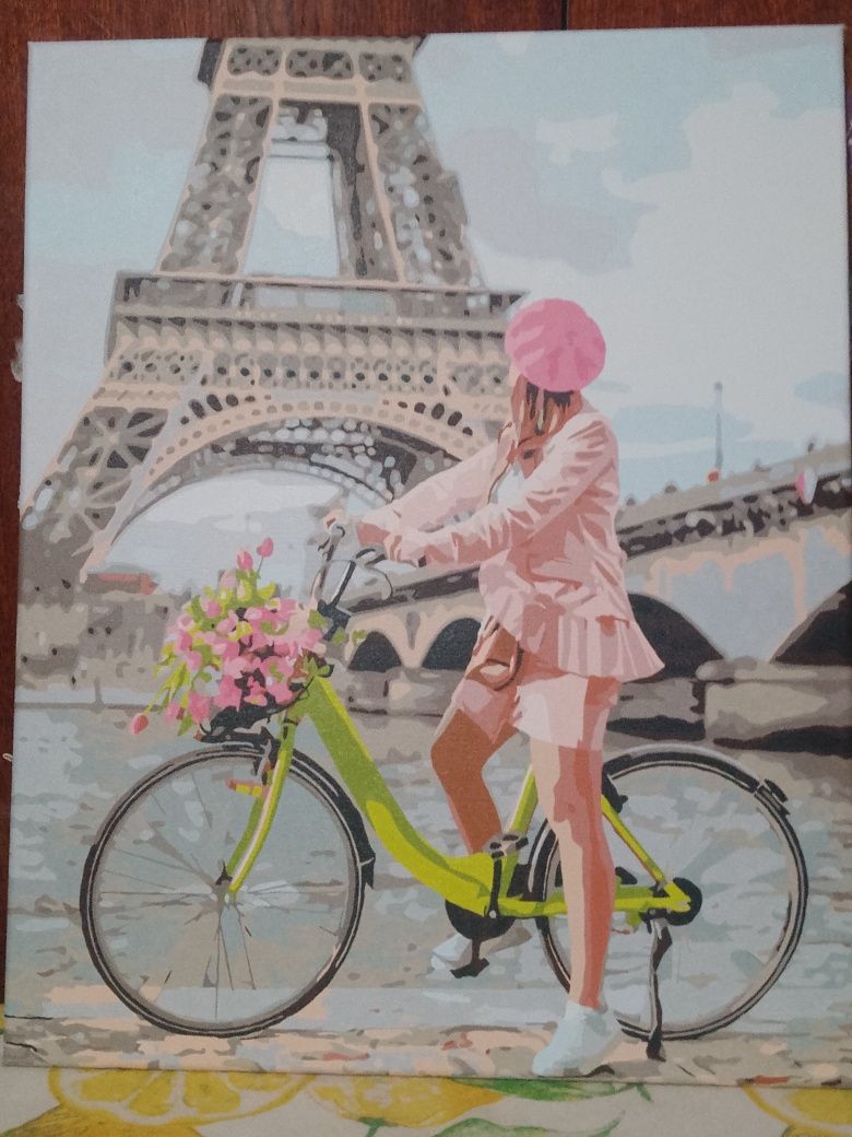 Картина Париж девочка