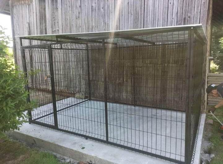 Kojec dla psa 3x2m , zagroda, boks. Panel3D