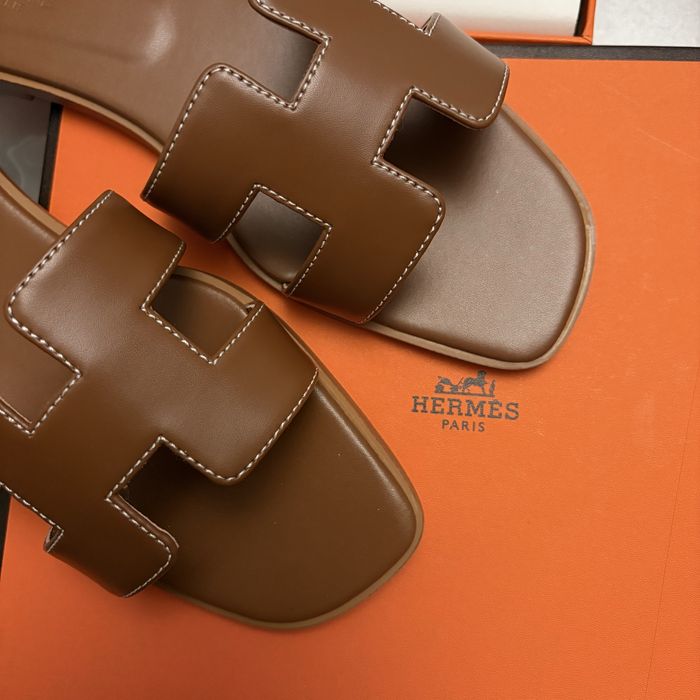 Hermes oran сандали, шльопанці