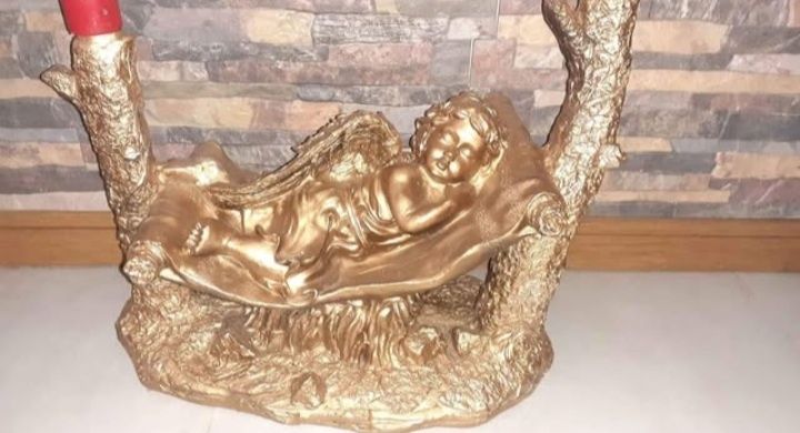 Peca  grande anjo antigo  lindissimoi