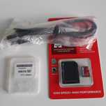 Cabo USB Dados Carrega + SD2VITA 6.0 p/ PSVita + microSD 64GB Novos