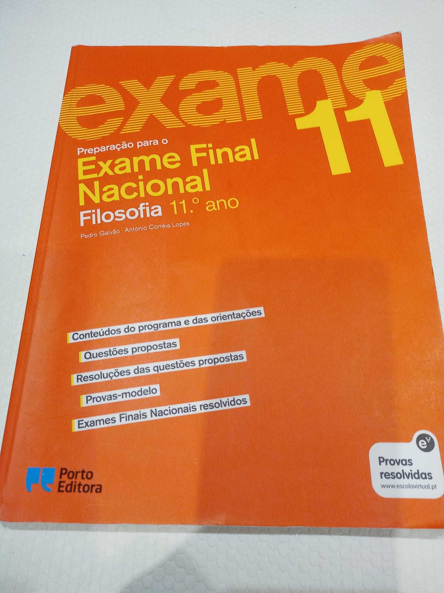 Preparação para Exame Nacional de Filosofia