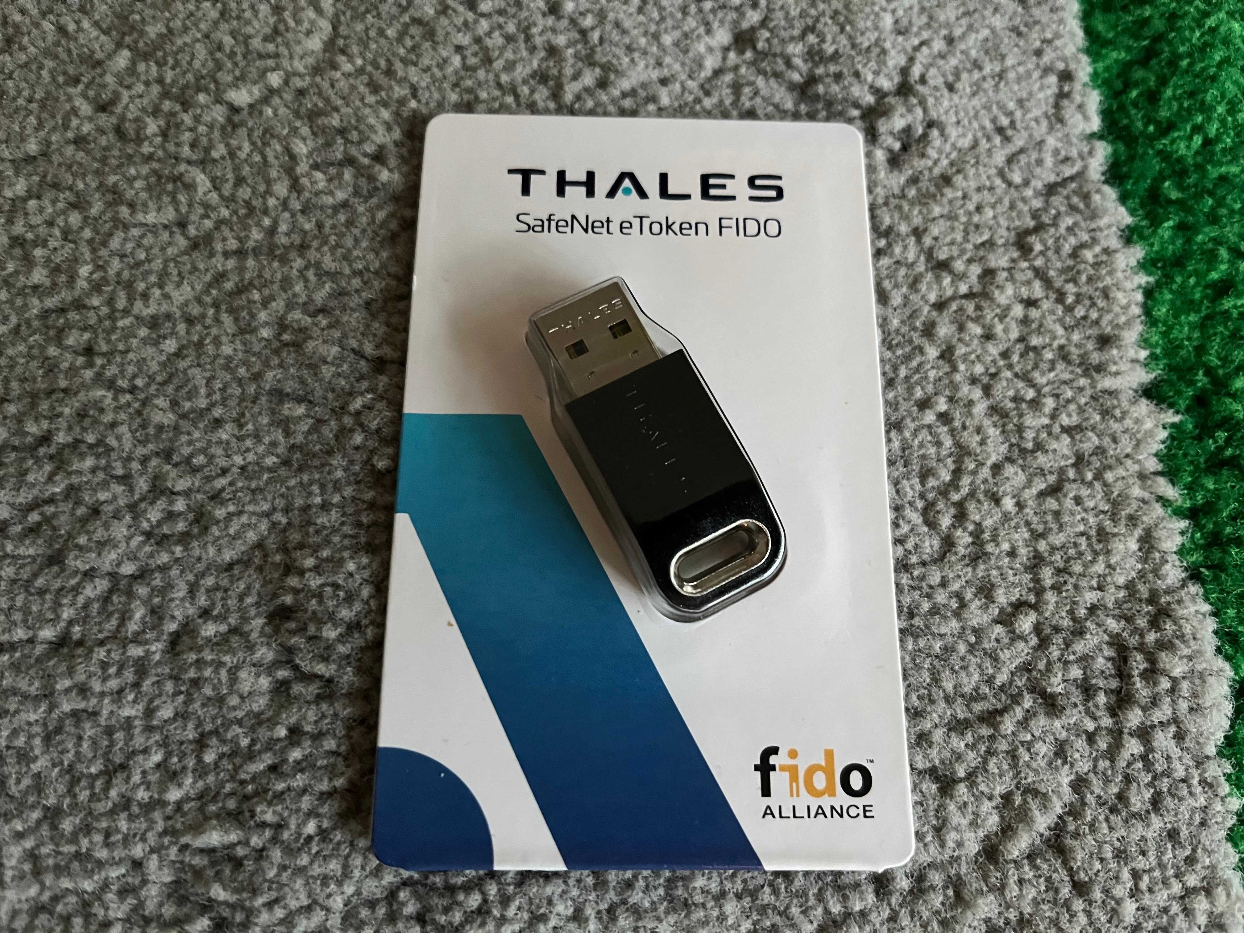 Token USB Thales SafeNet eToken FIDO YUBIKEY