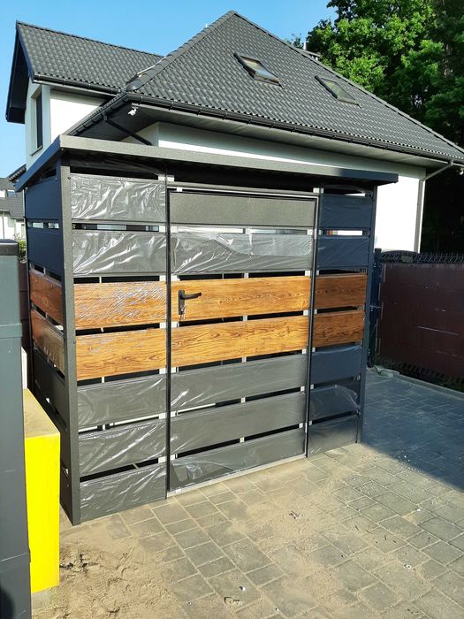 Wiata Panelowa Śmietnikowa