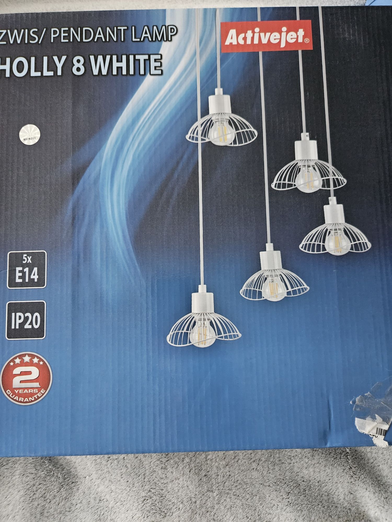 2 sztuki nowych lamp wiszących ActivJet AJE-Holly 8.