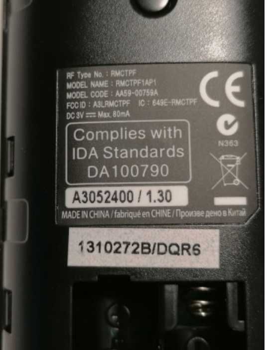Pilot Smart Magic Samsung RMCTPF1AP1