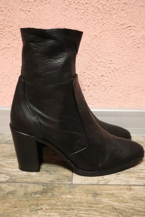 Шкіряні чоботи Topshop 40