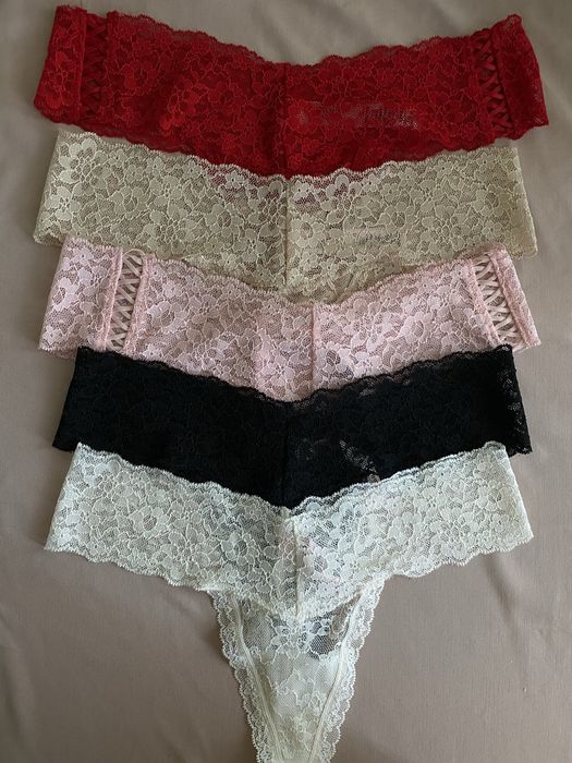 Трусики Victoria’s Secret стрази Вікторія Сікрет оригінал, бавовна
