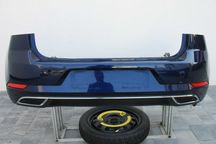 VW Golf 7 VII Lift zderzak tył 6xPDC kompletny LC5B Atlantic Blue