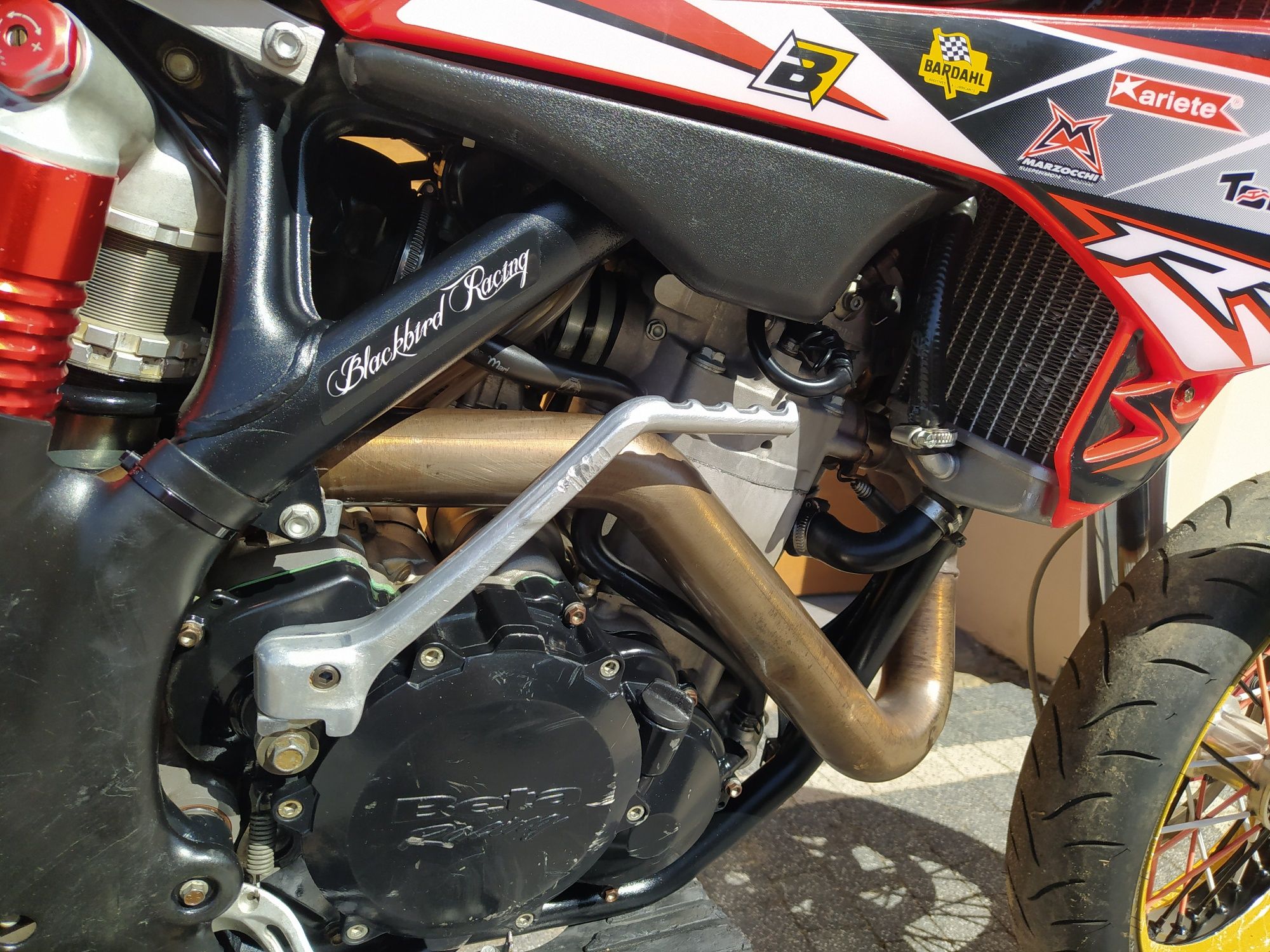 Beta 450 Supermoto jak KTM exc RFS RATY