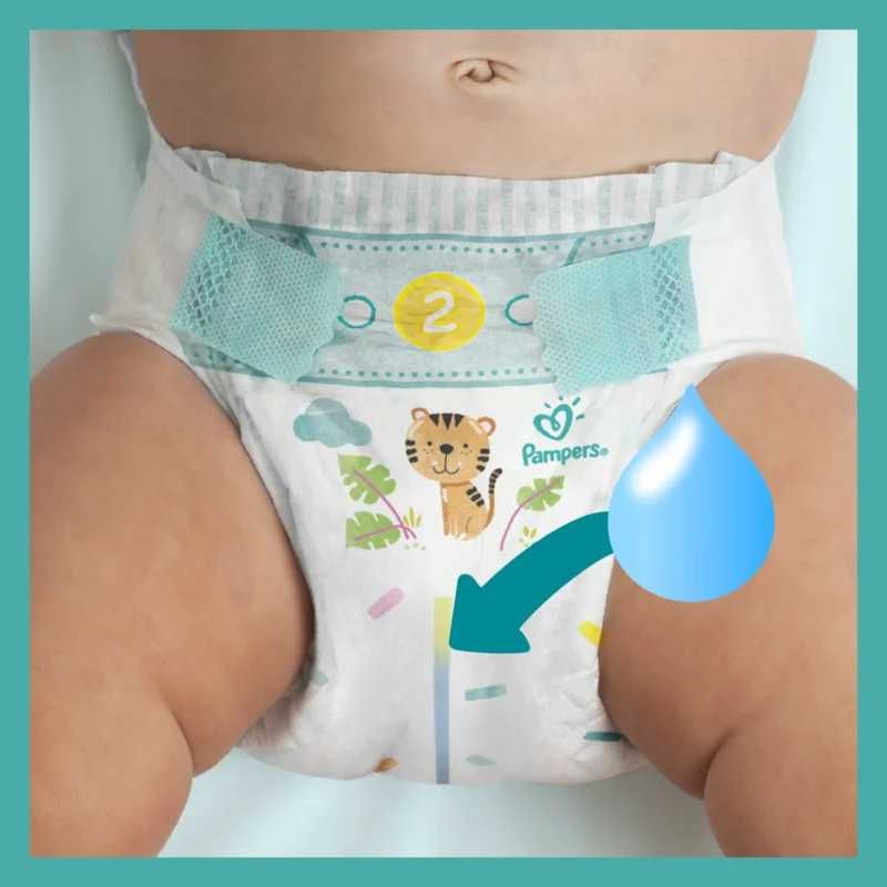 Pampers active baby 2 размер 72 шт