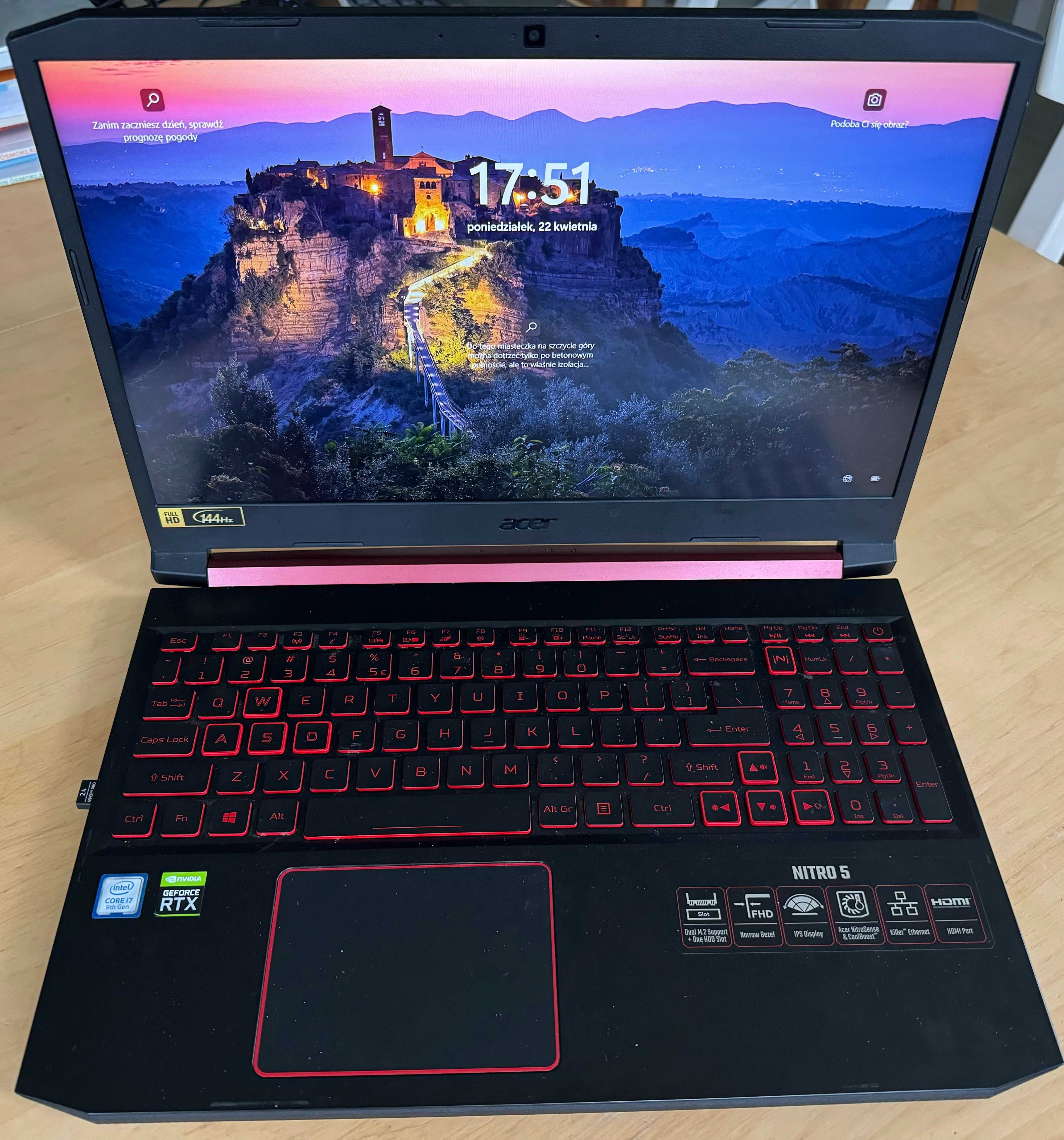 Laptop acer Nitro 5 AN515-54