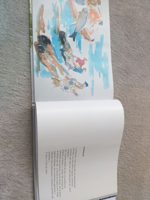 Livro sketchbook de Viana do Castelo