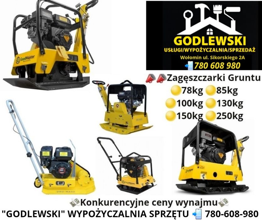 Wynajem! Glebogryzarka Wynajmę! Wypożyczalnia!