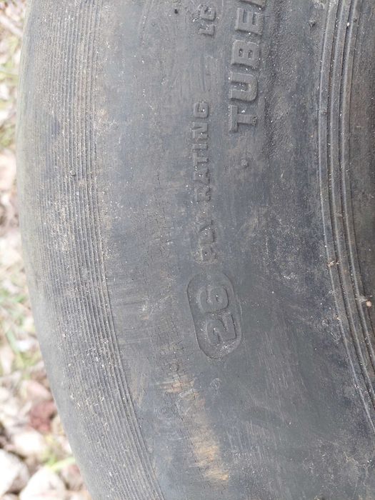 Koła lotnicze R18 do przyczep, pras BARDZO MOCNE 26 płócień