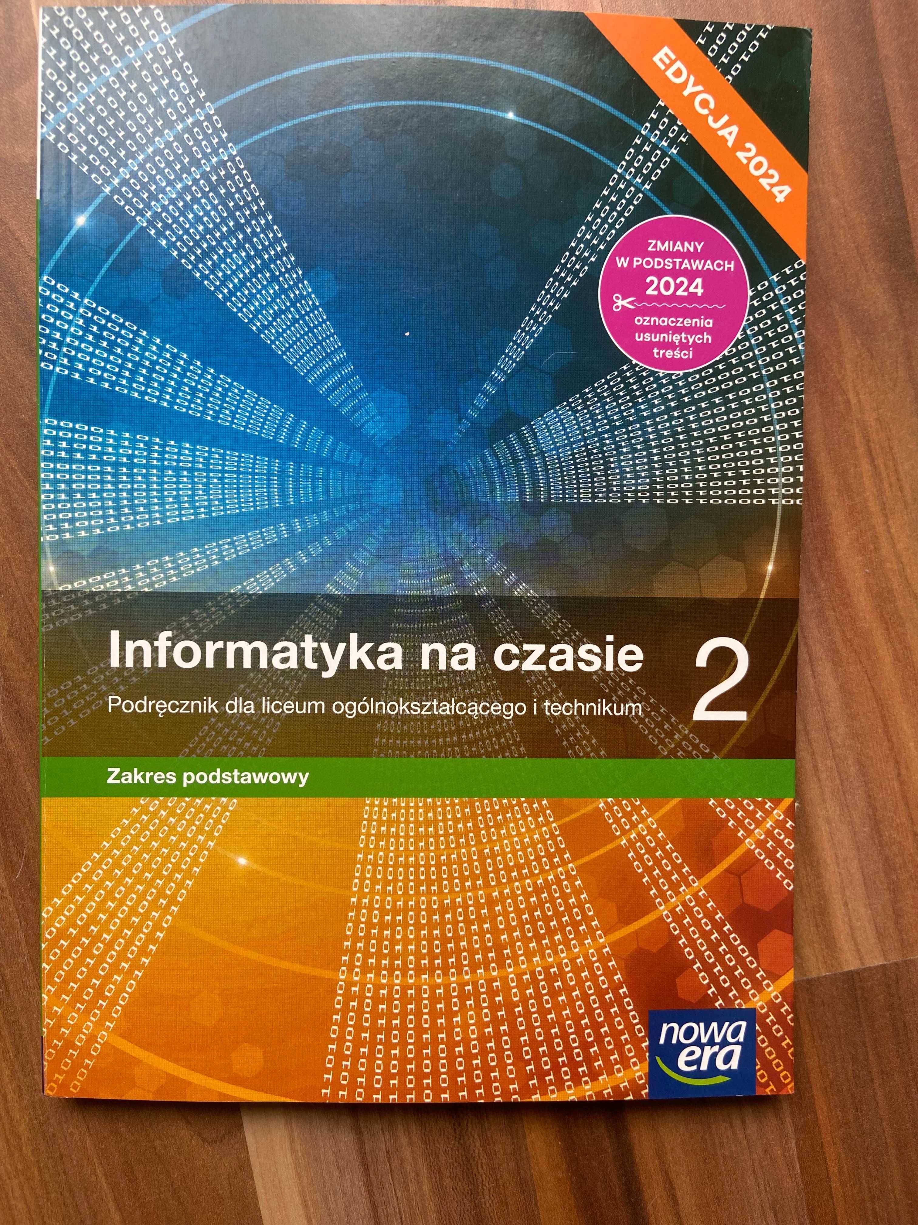 Podręcznik Informatyka na czasie 2 zakres podstawowy