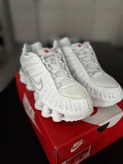 "Buty Trampki" Nike_Shox_TL_White_R.40