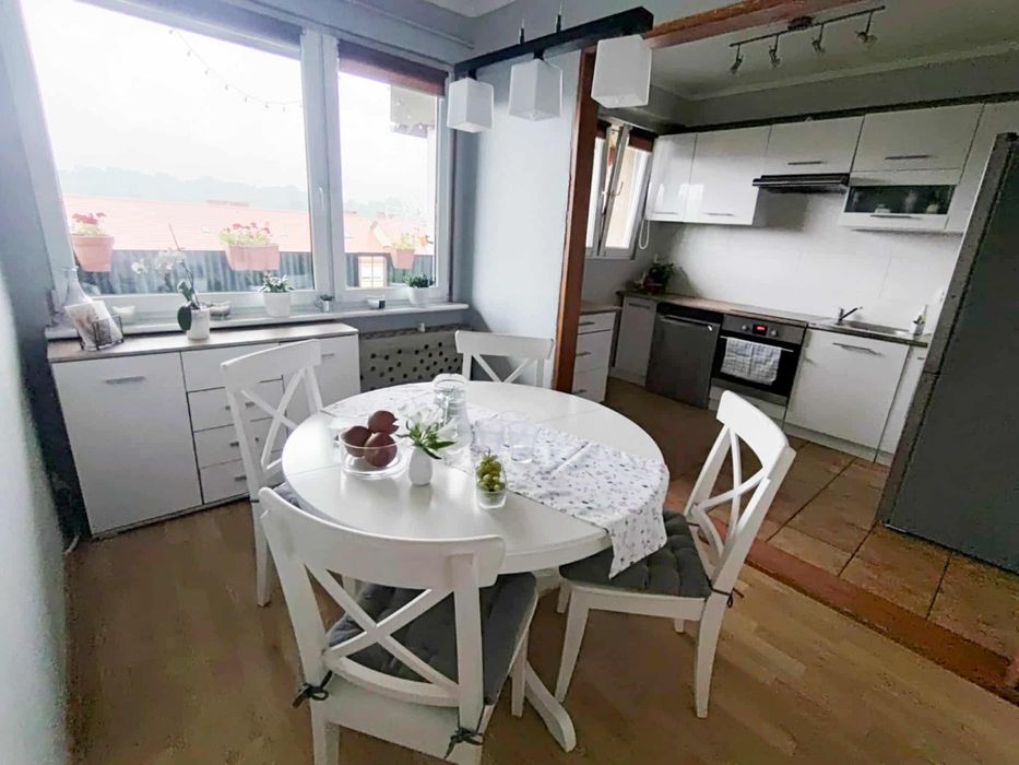 Dwupoziomowe  mieszkanie w Chociwlu 78,38 m2