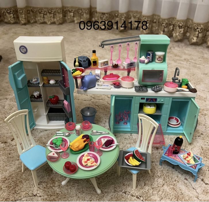 Мебель для кукол барби