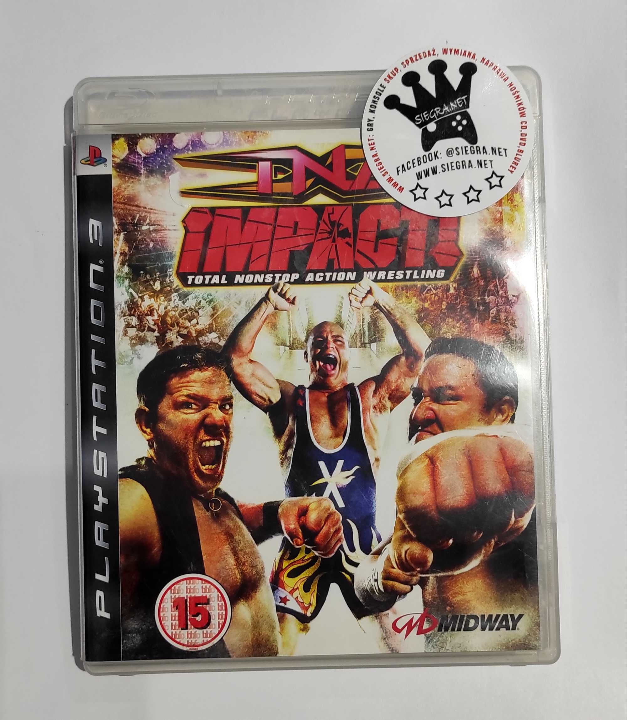 TNA iMpact Total nonstop action wrestling Ps3