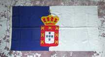 Antiga bandeira da Monarquia Portuguesa séc. XIX/XX