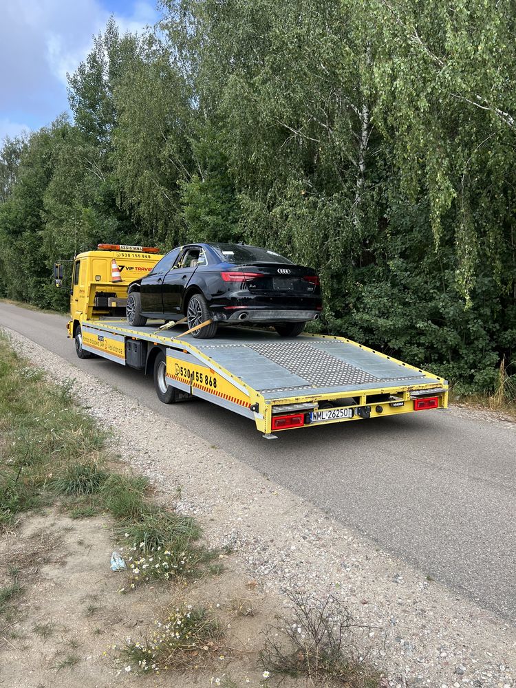 Pomoc Drogowa Laweta Holowanie Transport Mława Mobilny mechanik BUS