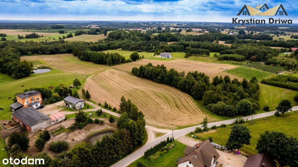Działka objęta mpzp w Łosienicach gm. Stężyca!