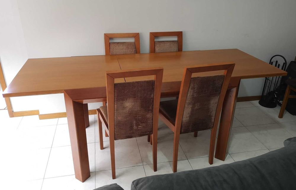 Moveis Sala em madeira maciça Cerejeira