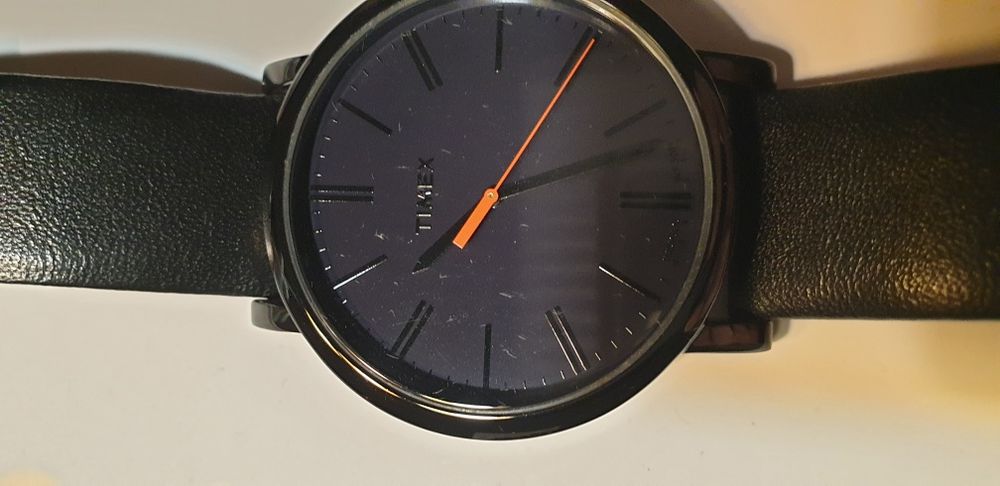 Zegarek Unisex czarny Timex - stan bdb- oryginał- aktualne