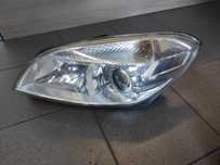 LAMPA PRZEDNIA LEWA SKODA FABIA 2 LIFT BI HALOGEN EUROPA WYSYŁKA !!!!