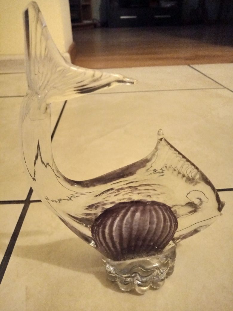 Joska Kristall figurka ryba - szkło kryształowe