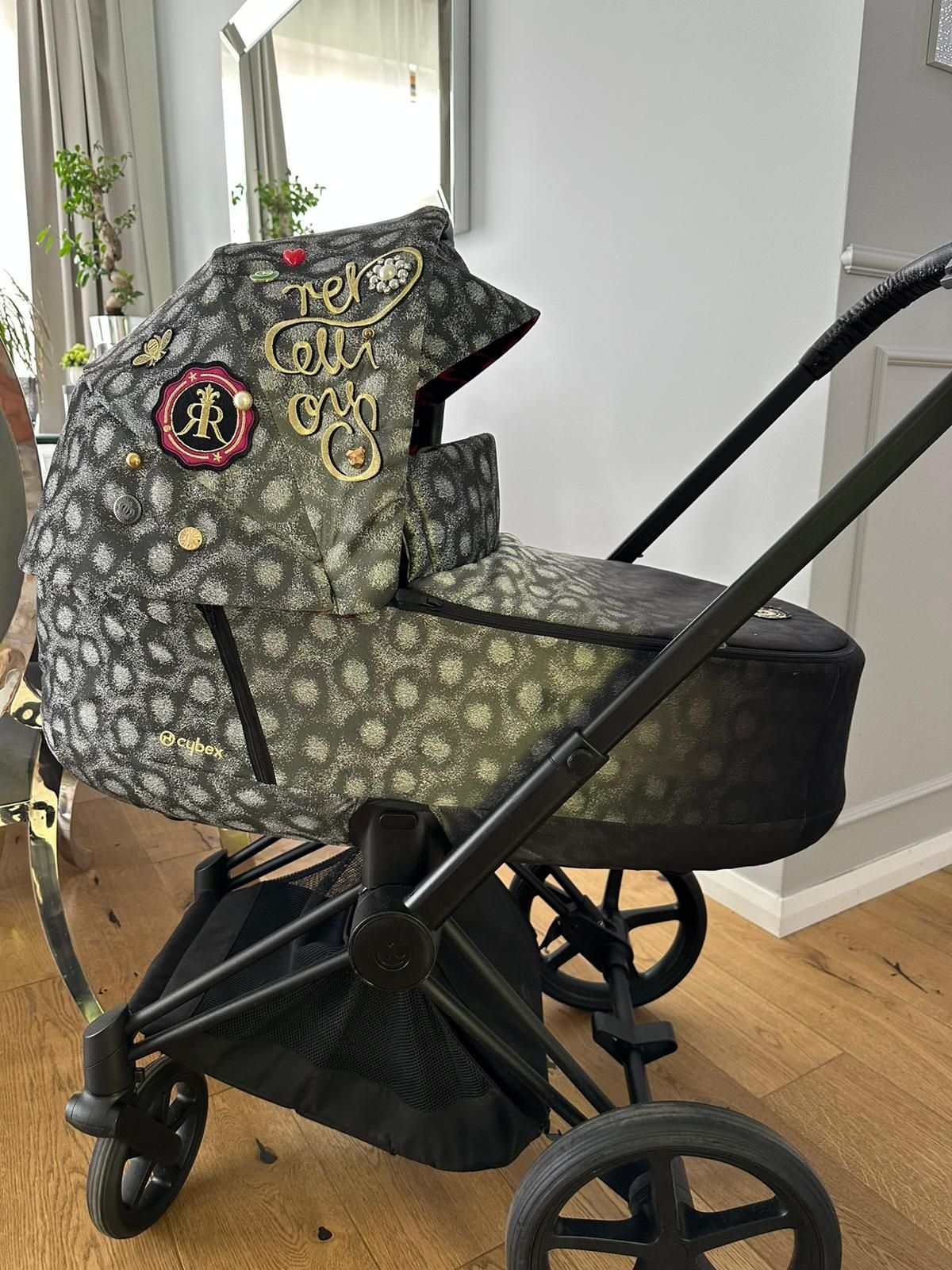 Wózek cybex prime plus fotelik spacerowka spiworek