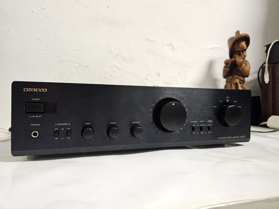 +Wzmacniacz stereo Onkyo A-9211, 2x 80 w+1atów