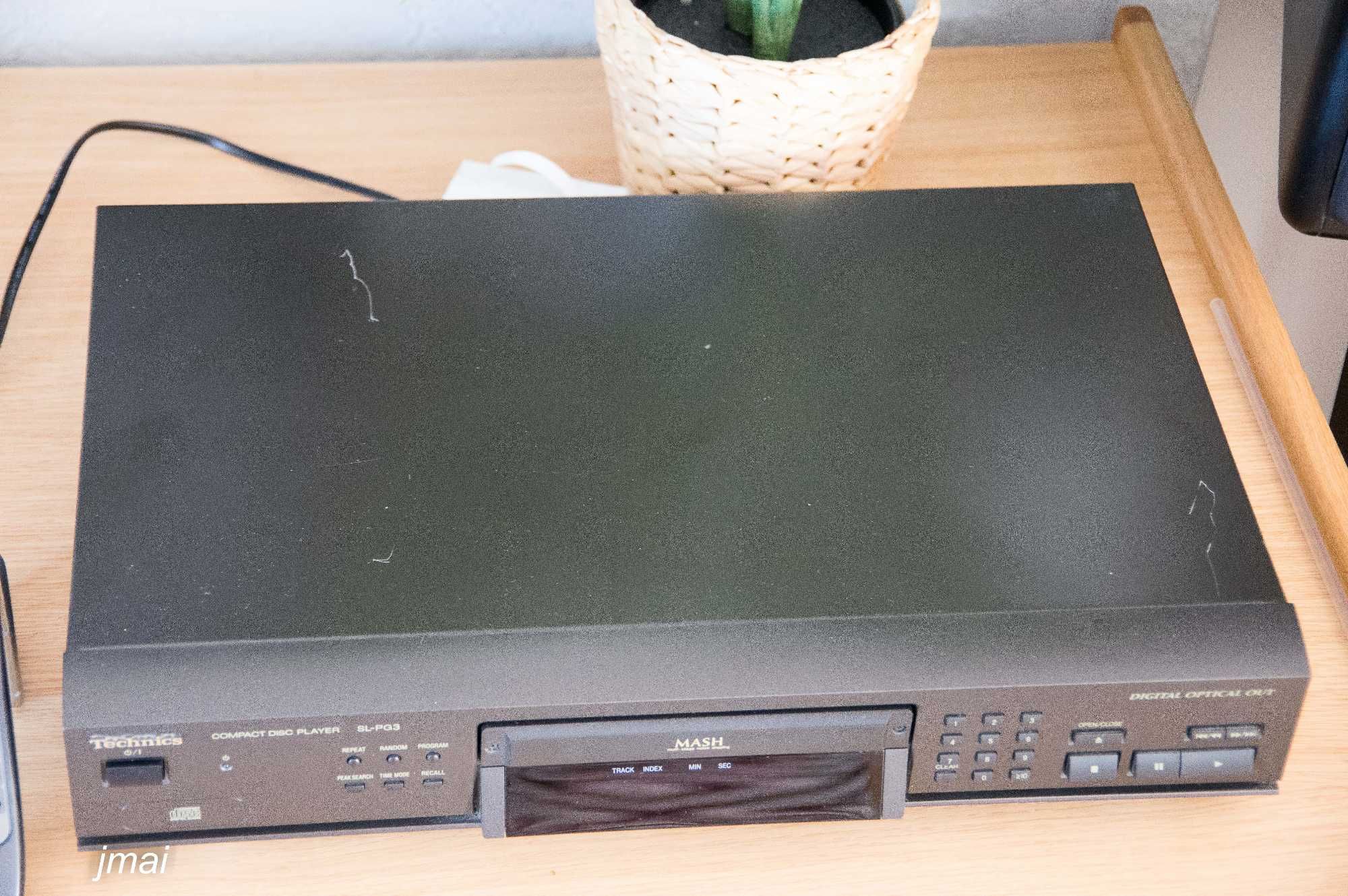 Odtwarzacz CD Technics SL-PG3 domowy z pilotem z polskiego sklepu