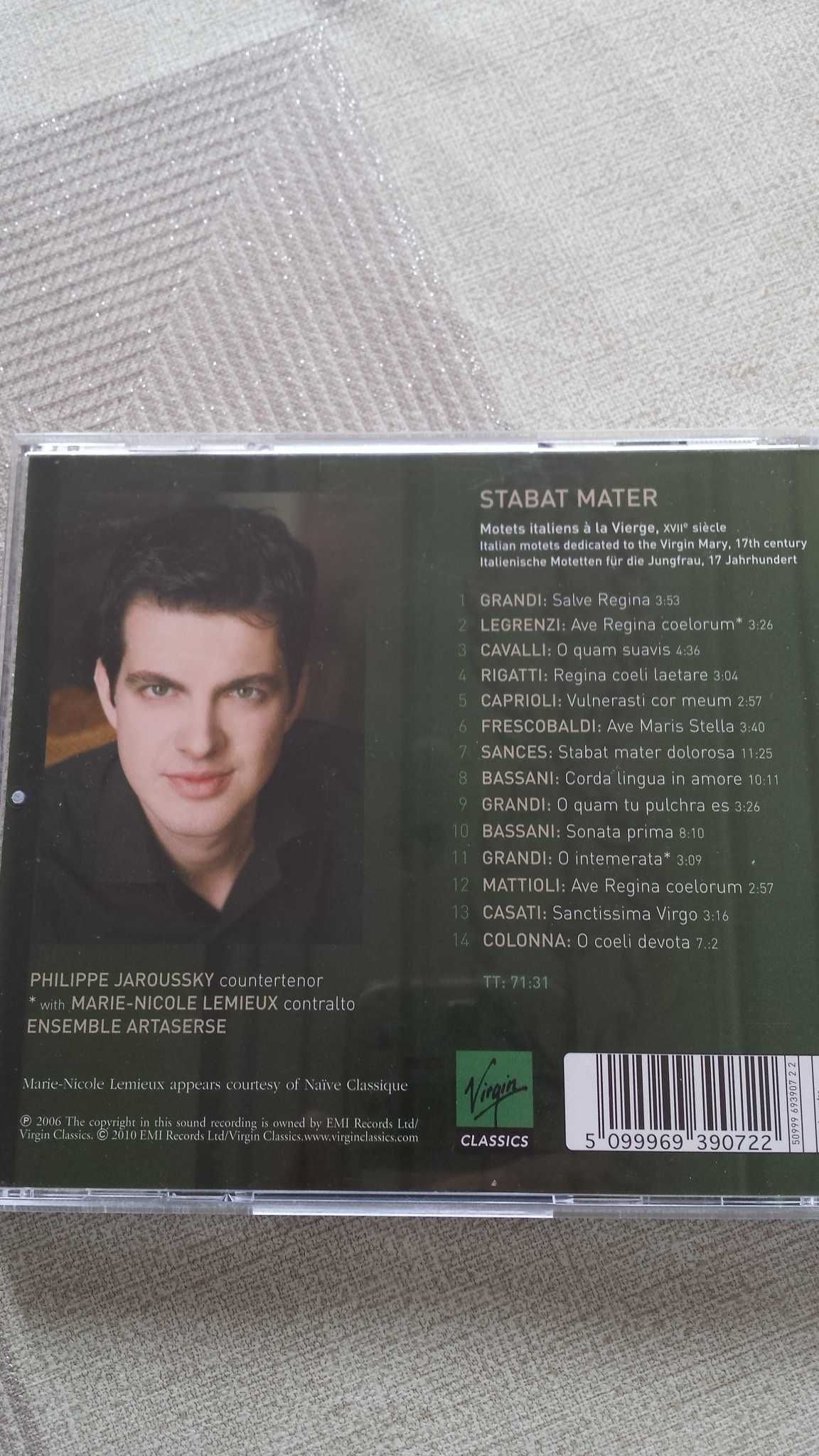 CD Philippe Jaroussky Stabat Mater