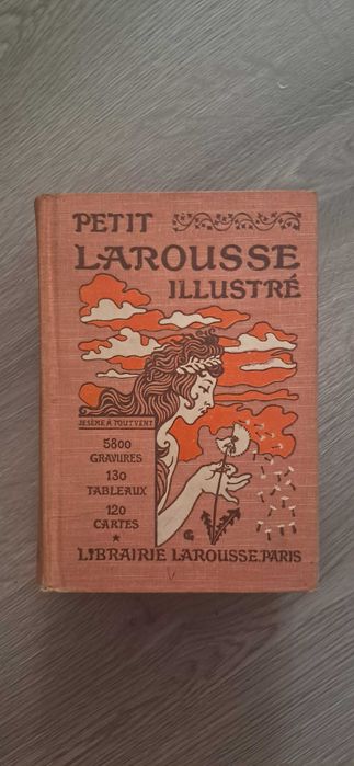 Dicionário de francês Petit Larousse Illustré com imagens