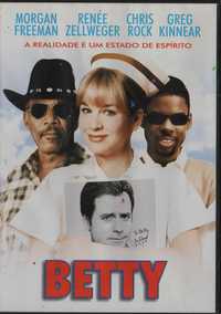 Dvd Betty - comédia - Morgan Freeman/ Renée Zellweger - extras