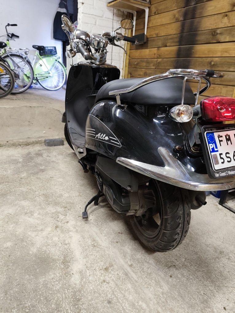 skuter sym 4T OC przeglad