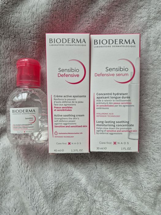 Bioderma sensibio serum krem płyn
